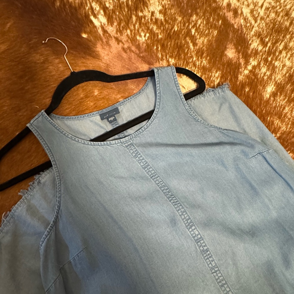 JJill Denim Sleeveless Top